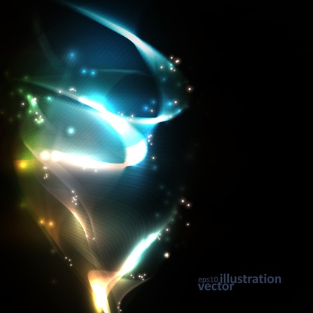 Abstract Creative dynamic element, light lines Illustrations のイラスト素材