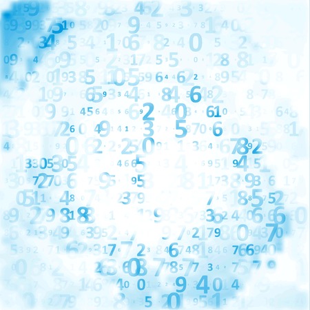 Digital code backgroundの写真素材