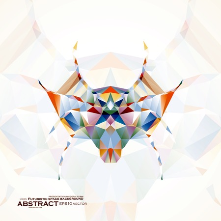 Abstract Spider illustration, futuristic art, vector eps10のイラスト素材