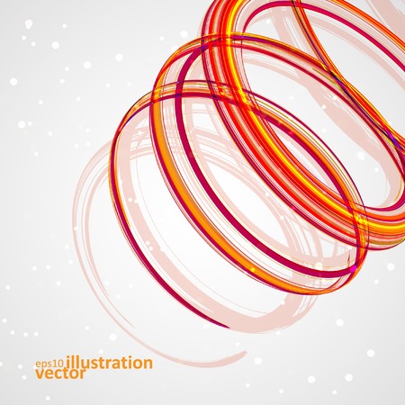 Futuristic abstract shape illustration, technology vector background eps10のイラスト素材