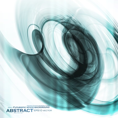 Abstract dynamic background, futuristic wavy vector illustration eps10のイラスト素材