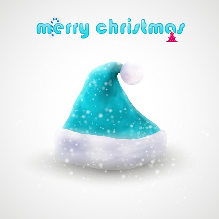 Santa Claus hat, vector graphic design, stylish concept  のイラスト素材
