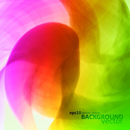 Colorful abstract vector background, futuristic wavy illustration eps10のイラスト素材