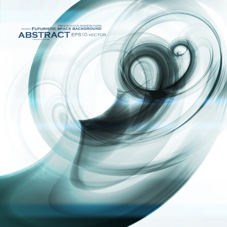 Abstract dynamic background, futuristic wavy vector illustration eps10のイラスト素材
