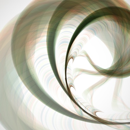 Abstract fractal background, futuristic illustration