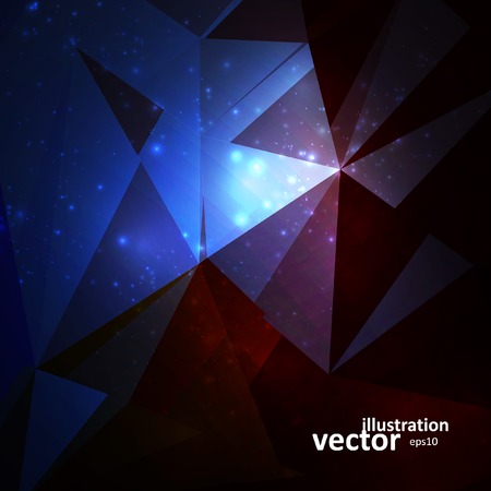 Abstract geometrical background, futuristic vector illustration eps10のイラスト素材