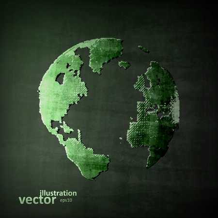 Abstract image of globe. The concept vector illustration eps10のイラスト素材