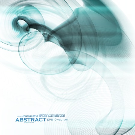 Abstract dynamic background, futuristic wavy illustrationのイラスト素材