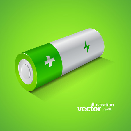 Battery Icon, Vector Illustration eps10, Graphic Concept  For Your Design.のイラスト素材