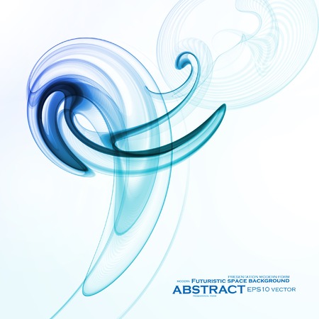 Abstract dynamic background, futuristic wavy vector illustration eps10のイラスト素材