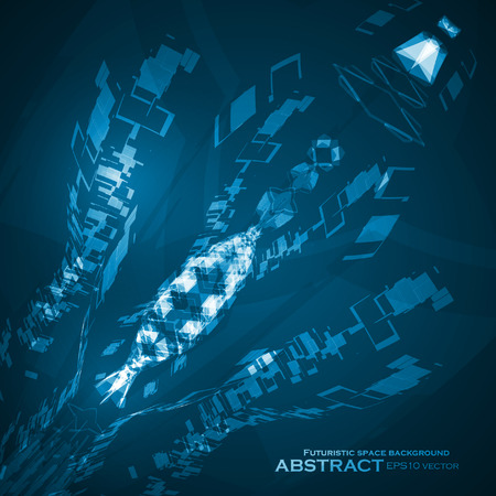 Abstract vector background, technology illustrationのイラスト素材