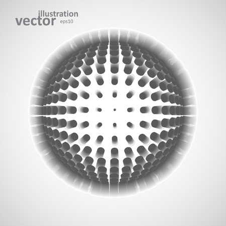 Abstract global icon, vector graphic design, stylish concept のイラスト素材