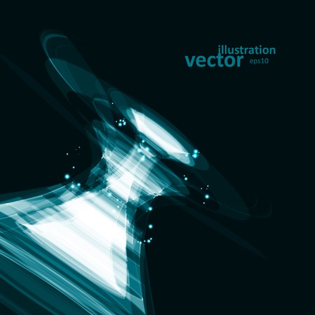Abstract technology illustration, stylish concept, futuristic vectorのイラスト素材