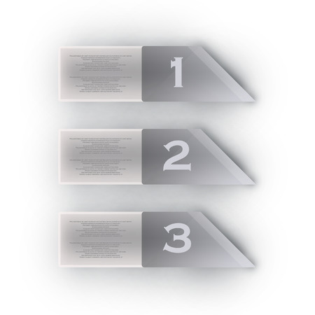 Infographics options banner, vector graphic design, stylish concept eps10のイラスト素材