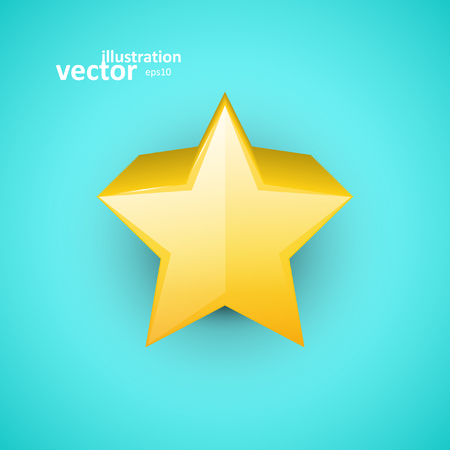 Star web icon, vector graphic design, stylish concept eps10の写真素材