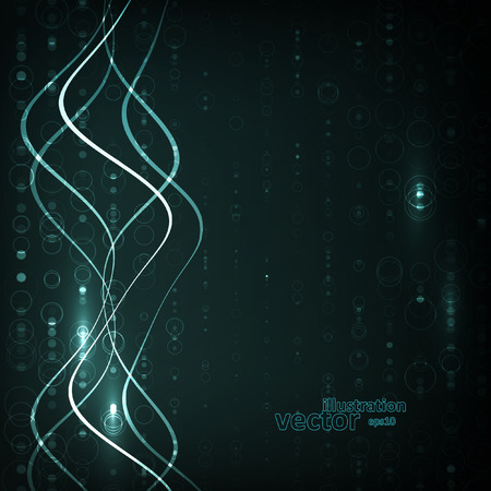 Abstract futuristic vector background, dark art illustration eps10の写真素材