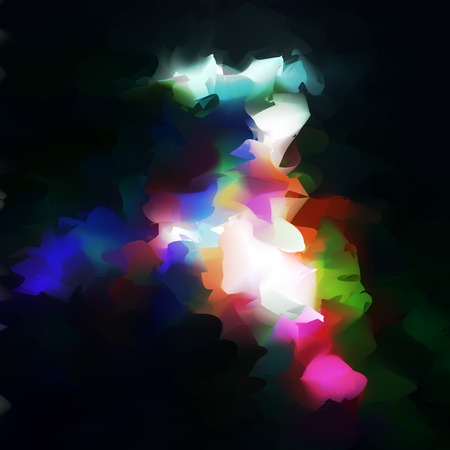 Abstract banner paints, background, colorful art illustrationの写真素材