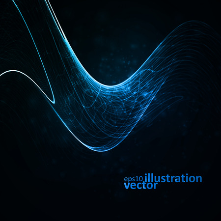 Abstract vector background. Creative element, shiny space illustrationのイラスト素材