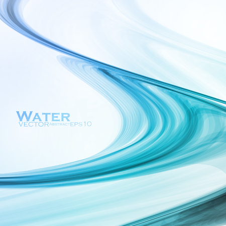 Abstract water background, vector wave illustration eps10のイラスト素材