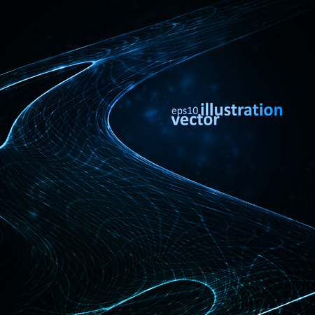 Abstract vector background. Creative element, shiny space illustration のイラスト素材