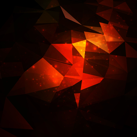 Abstract geometrical background, futuristic illustrationの写真素材