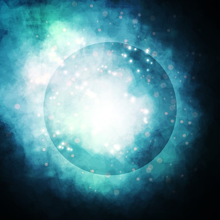 Starry background, rich star forming nebula, colorful abstract illustrationの写真素材