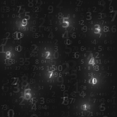 Digital code background, abstract illustrationの写真素材