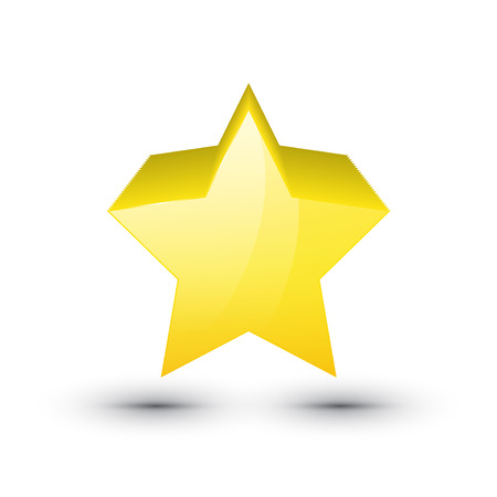 Star web icon, graphic design, stylish conceptの写真素材