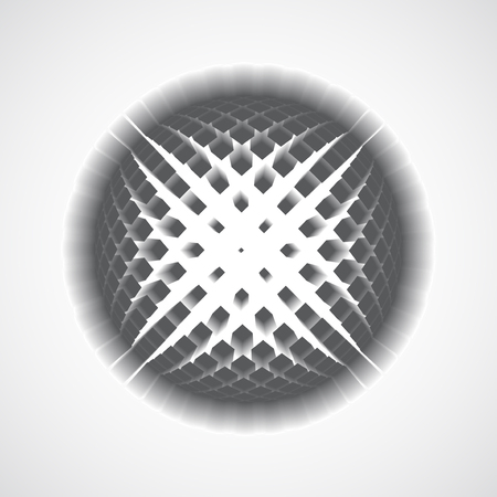 Abstract global icon, graphic design, stylish conceptの写真素材