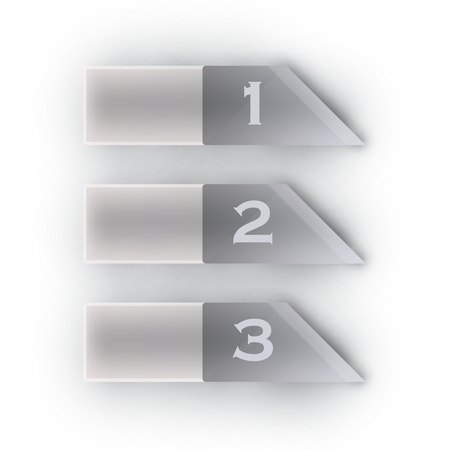 Infographics options banner, graphic design, stylish conceptの写真素材