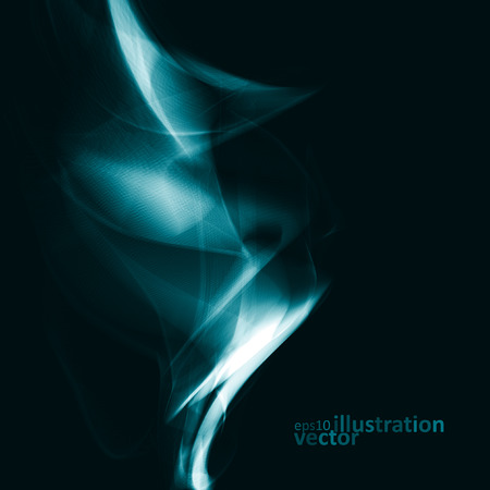 Abstract dynamic background, futuristic wavy vector illustration eps10のイラスト素材