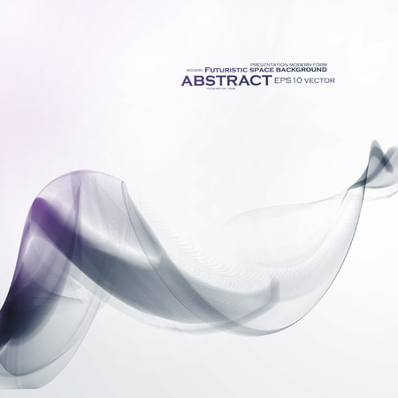 Abstract dynamic background, futuristic wavy vector illustration eps10のイラスト素材