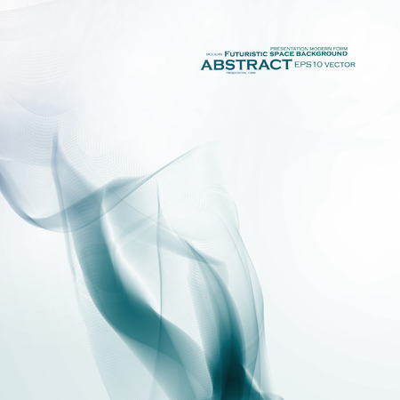Abstract dynamic background, futuristic wavy vector illustration eps10のイラスト素材