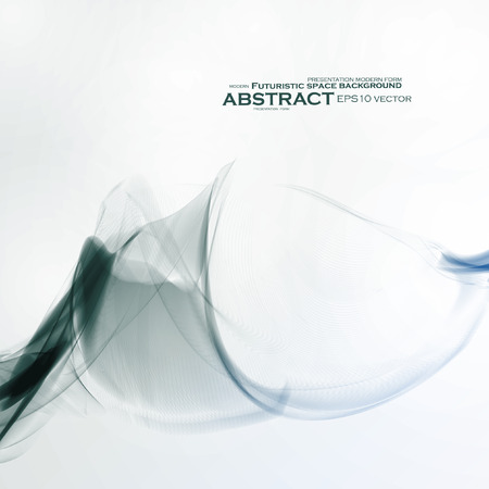 Smoke background. Abstract composition illustration - vector eps10のイラスト素材