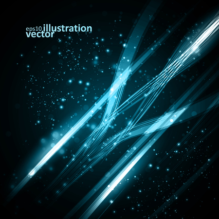 Abstract dynamic background, futuristic lines vector illustration eps10のイラスト素材