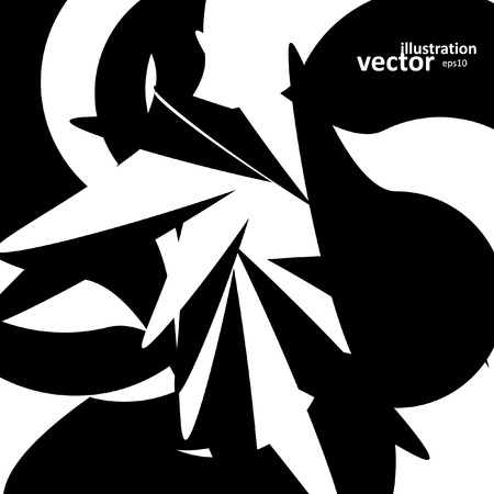 Spiral abstract background, dynamic optical art, vector illustration eps10のイラスト素材