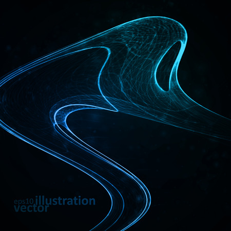 Abstract vector background. Creative element, shiny space illustration eps10のイラスト素材