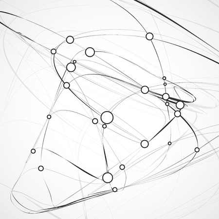 Abstract background, stylish technology illustrationの写真素材