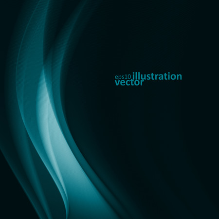 Abstract dynamic background, futuristic wavy vector illustration eps10のイラスト素材
