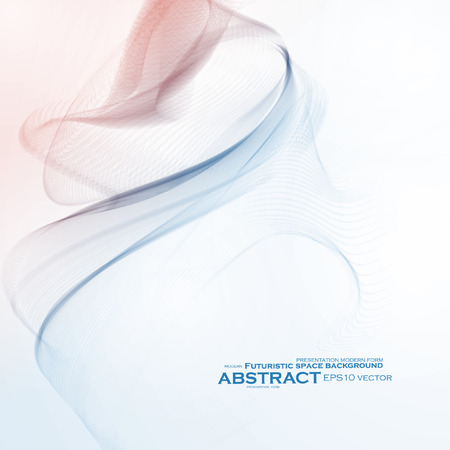 Abstract dynamic background, futuristic wavyのイラスト素材