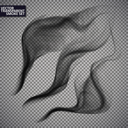 Smoke isolated transparent, abstractのイラスト素材