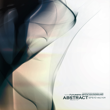 Smoke background. Abstract composition illustrationのイラスト素材