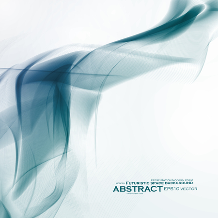 Abstract dynamic background, futuristic wavy vector illustration eps10のイラスト素材
