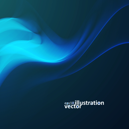 Abstract dynamic background, futuristic wavyのイラスト素材