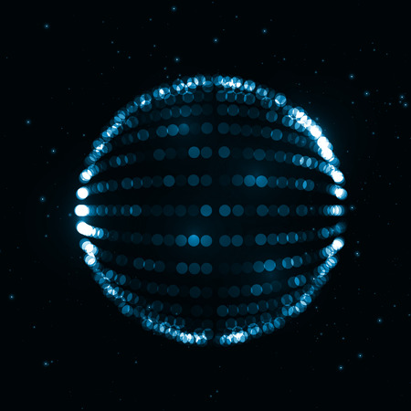 Abstract global icon graphic design, stylish conceptの写真素材