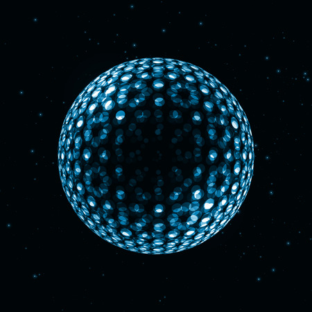 Abstract global icon graphic design, stylish conceptの写真素材