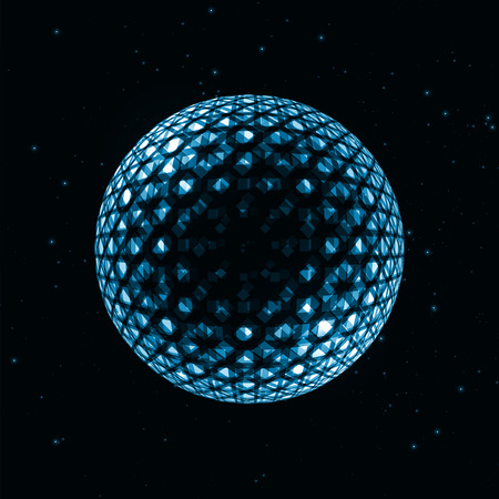 Abstract global icon graphic design, stylish conceptの写真素材