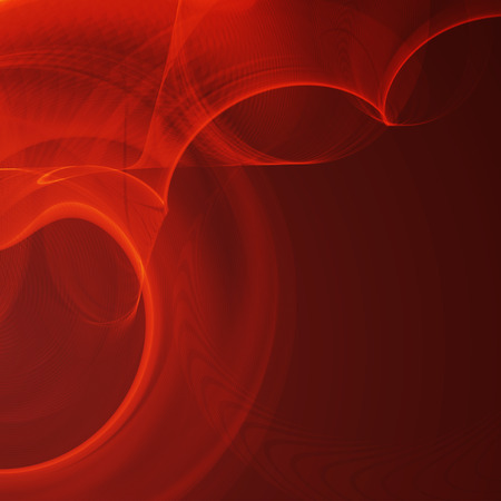Abstract fire flames on a black background. Colorful vector illustrationのイラスト素材