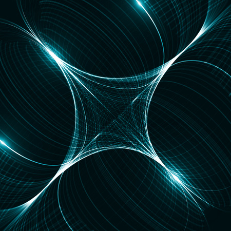 Abstract futuristic background, dark art illustrationのイラスト素材