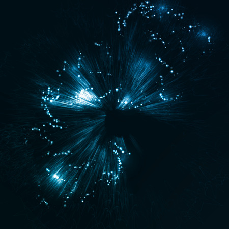 Abstract futuristic background, dark art illustration の写真素材